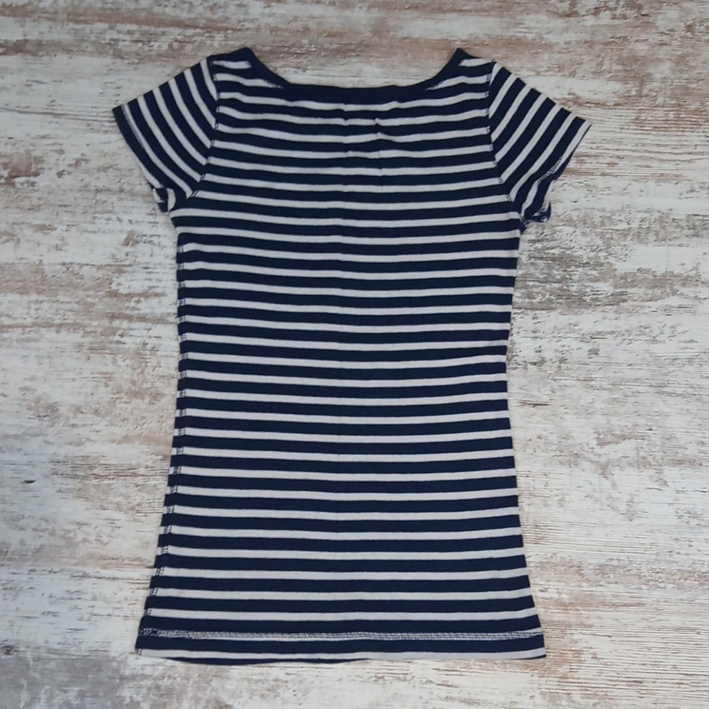 Gap Striped Crew Neck Top - image 4
